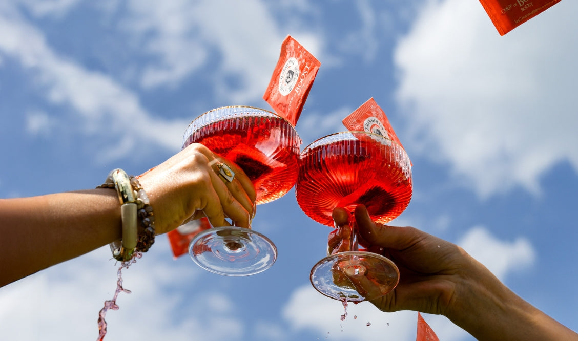 Infusion hibiscus à boire frais l'été