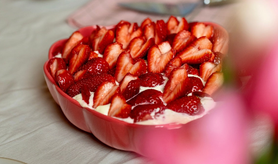 Recette tiramisu facile fraises-hibiscus