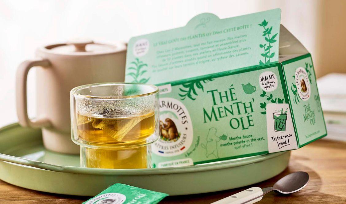 Un thé glacé à la menthe bio, sinon rien !