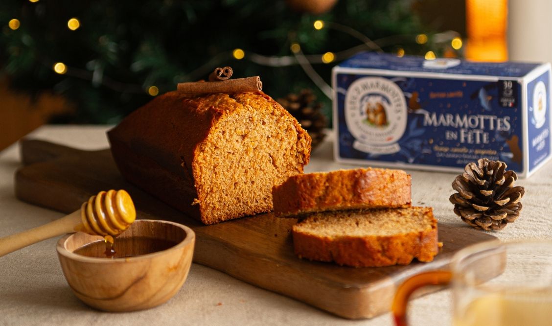 Recette pain d'épices avec tisane de noel