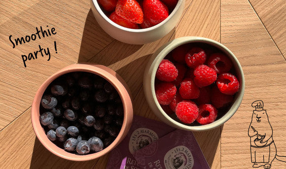Le smoothie Fruits rouges - Romarin - Citron Vert