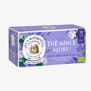 Thé vert bio Mince alors à la rose et à la lavande. Thé vert minceur sans arômes ajoutés, fabrication française Les 2 Marmottes. Boîte de 30 sachets.