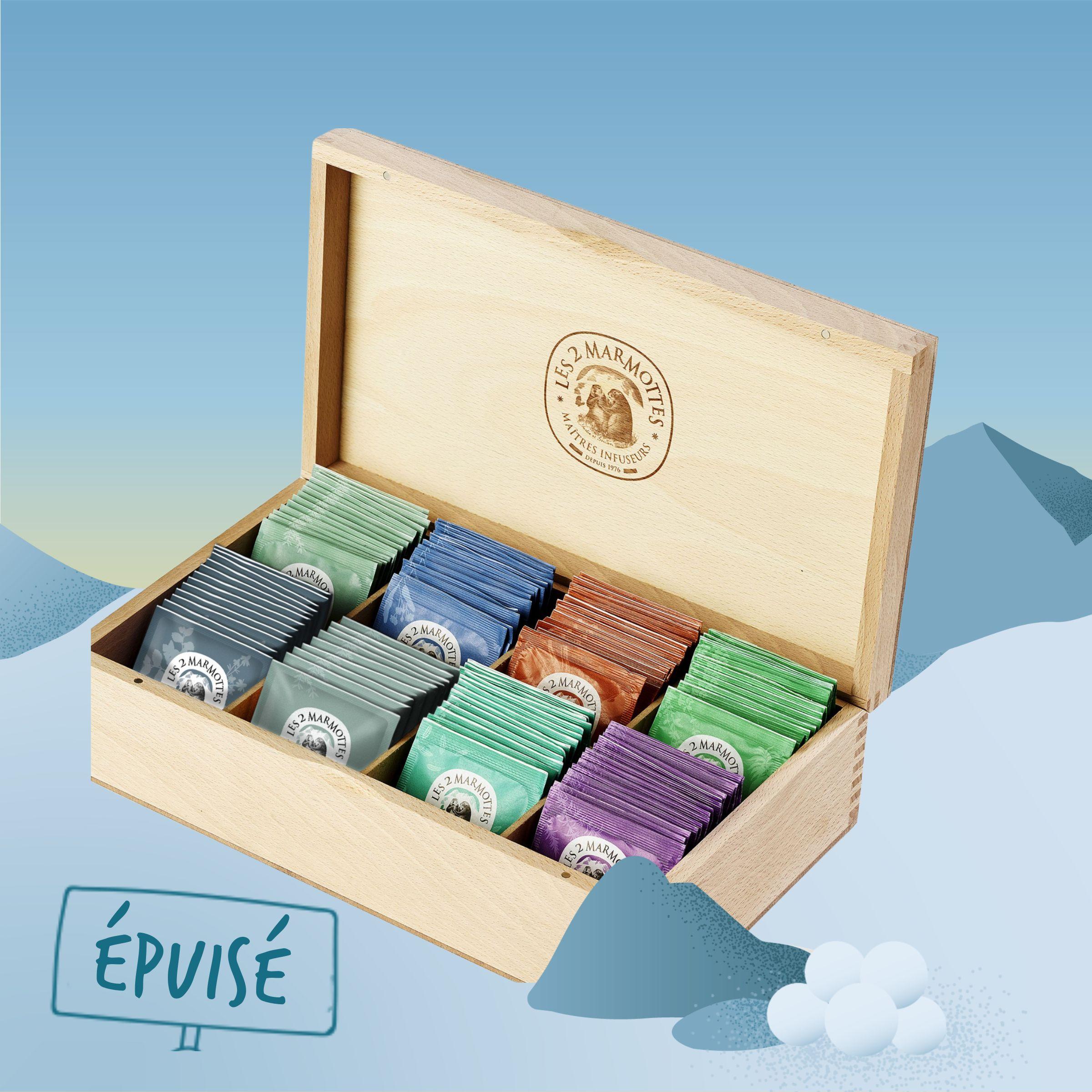 Coffret bois prestige : rupture de stock