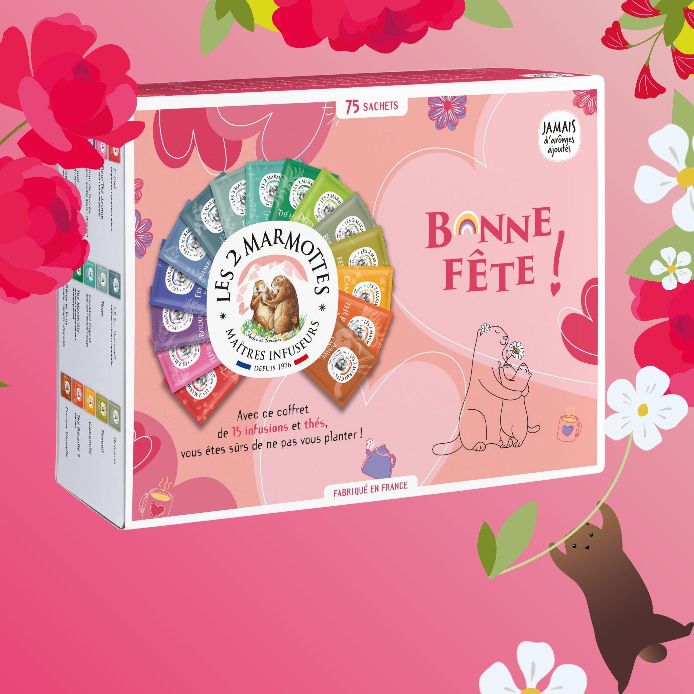 Idee cadeau mamie coffret pour le thé