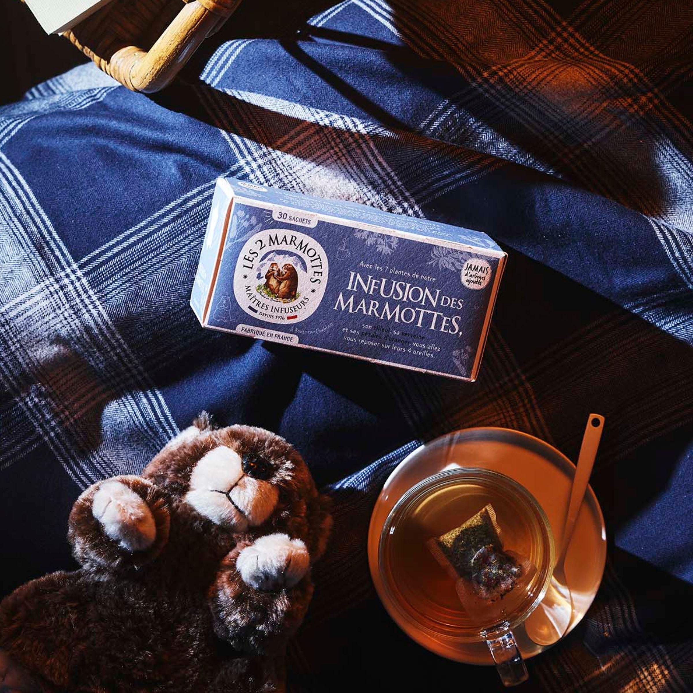 Tisane Infusion des Marmottes pour les fans de marmottes mignonnes