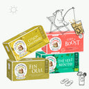 Pack de 4 tisanes et thés sans arômes ajoutés pour boire au naturel tout l'été