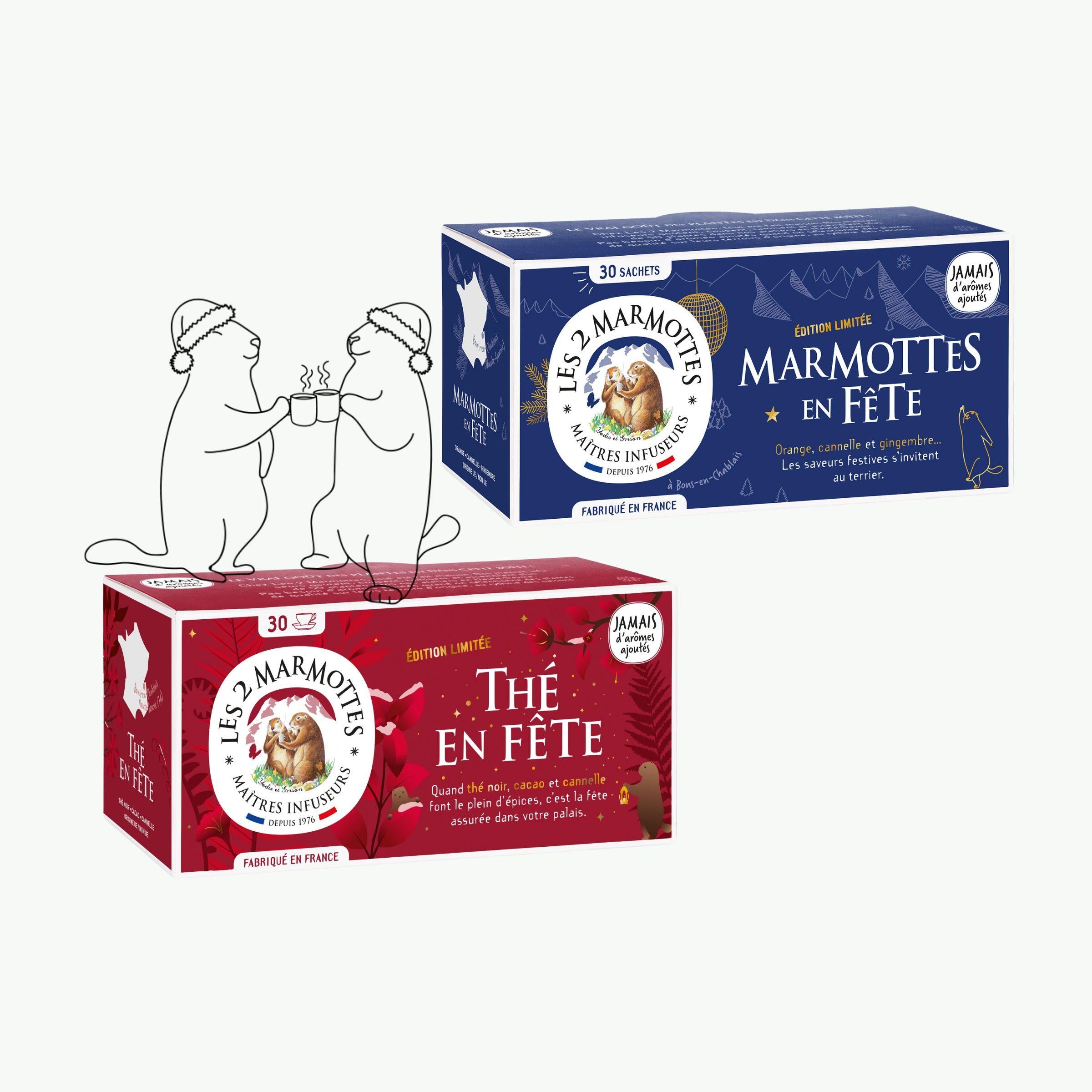 Idée secret santa : 1 thé de noel + 1 tisane de noel