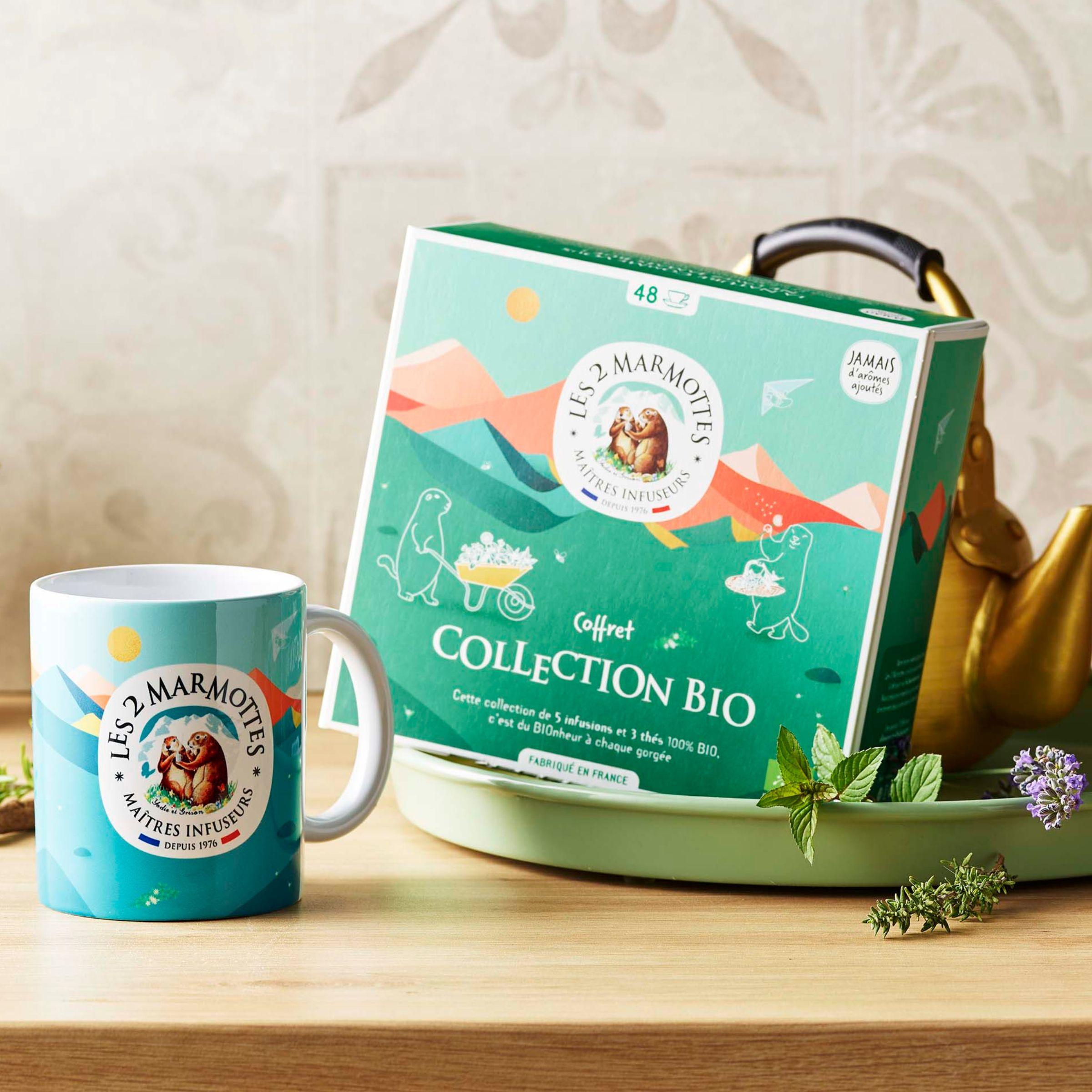 Coffret collection bio + mug assorti