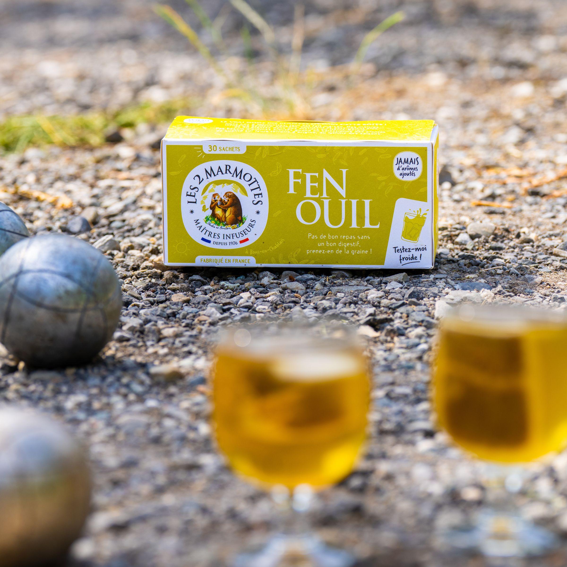 Tisane pur fenouil, goût naturellement anisé, frais et estival