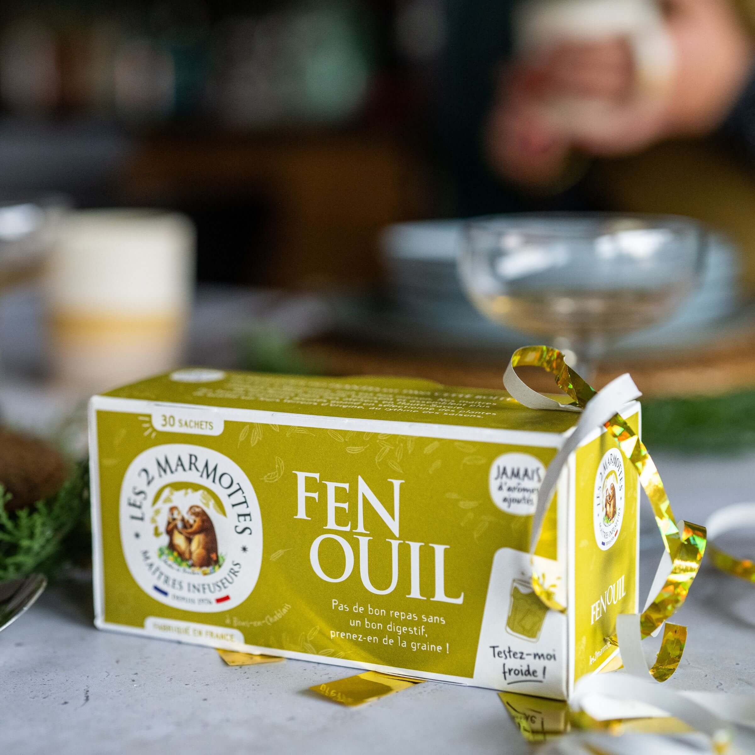 Tisane pur fenouil à prendre en apres repas pour faciliter la digestion