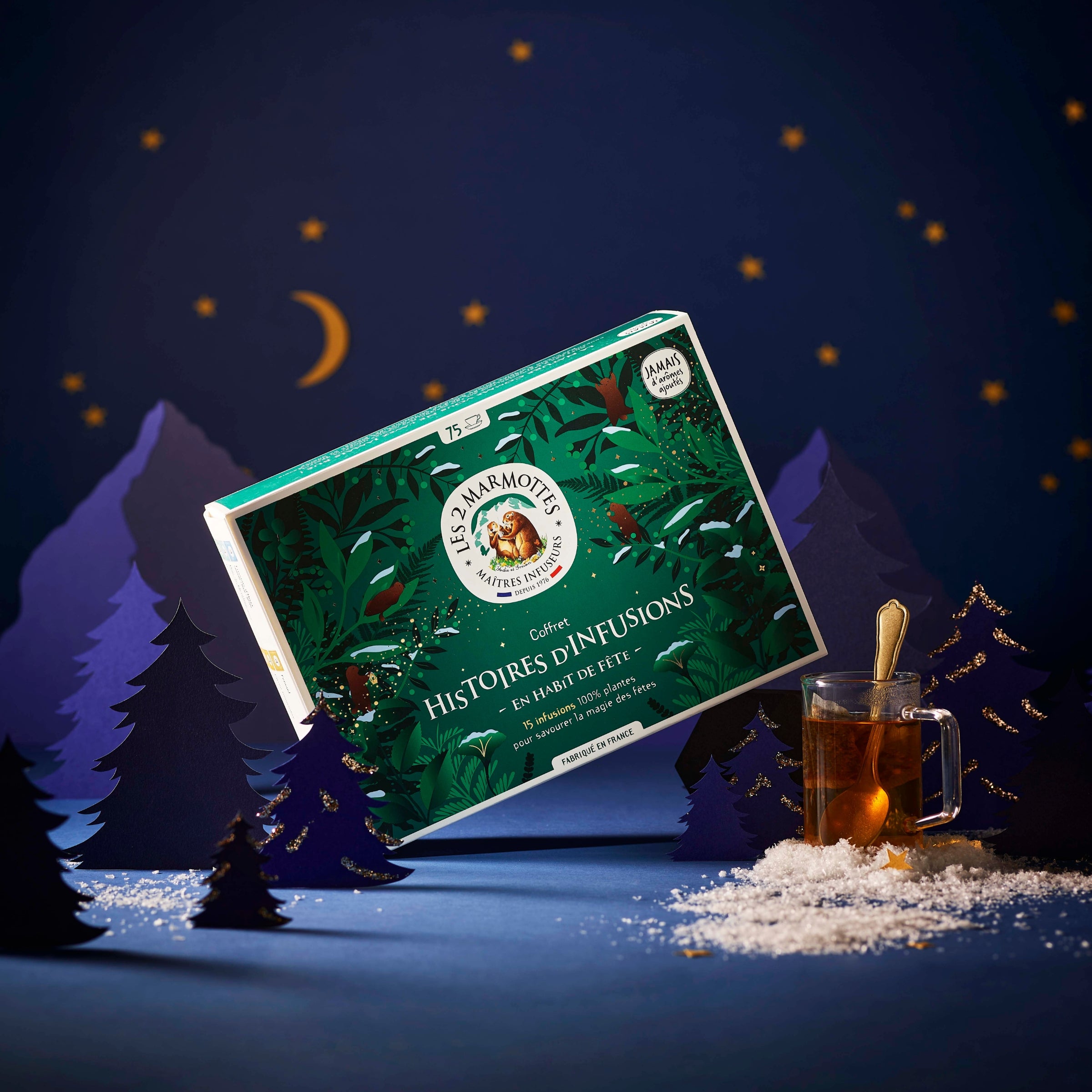 Coffret cadeau noel histoires d'infusions video