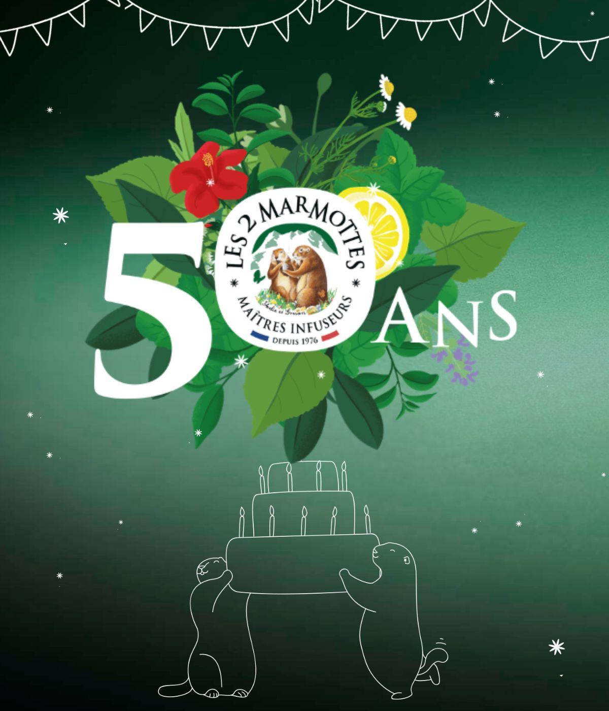 Les 2 marmottes ont 50 ans