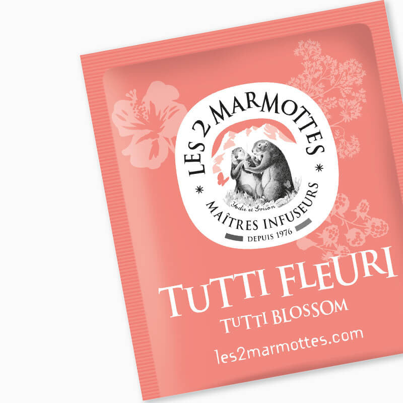 Sachet de tisane framboise sans arômes ajoutés