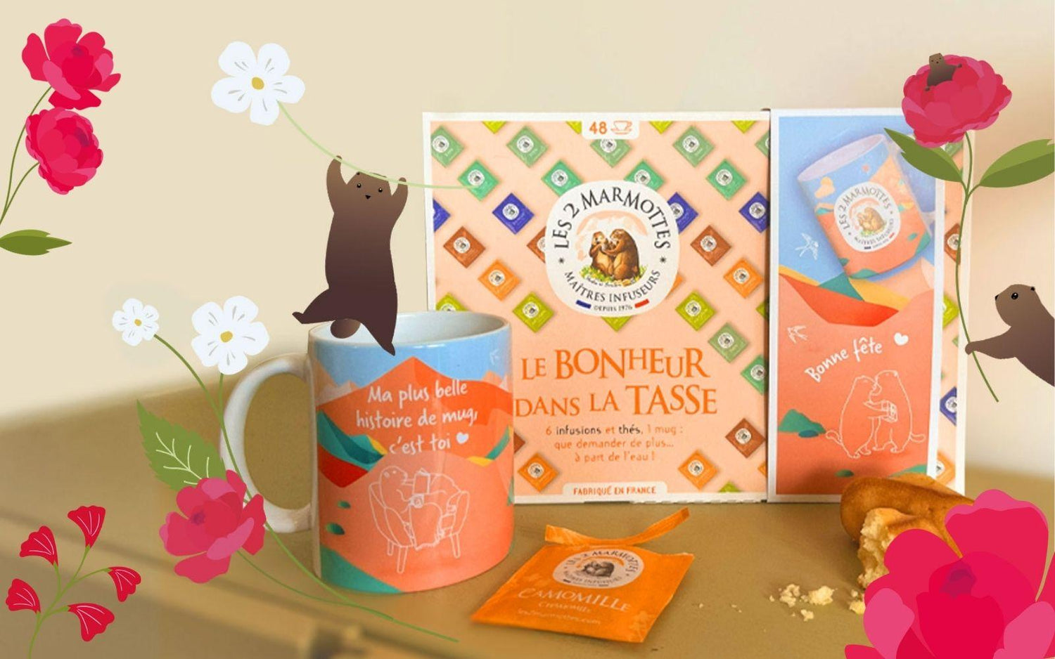 Relax Max avec nos coffrets cadeaux tisanes