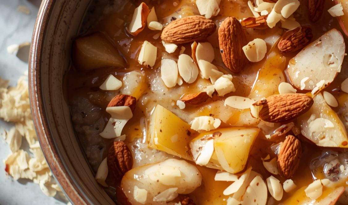 Mon amour de porridge au thé et à la vanille