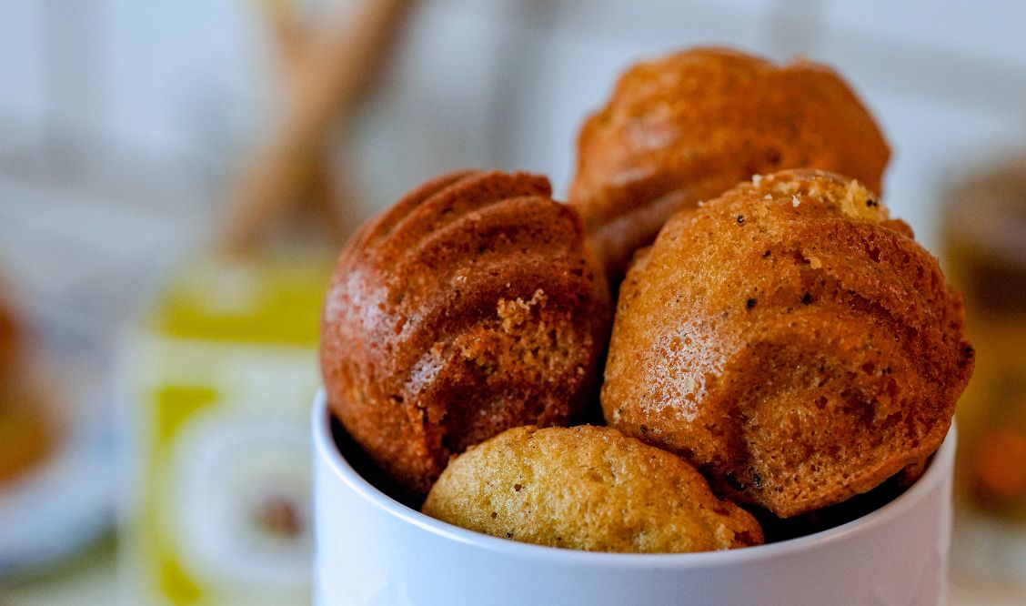 Recette de madeleines au fenouil, recette simple et originale de madeleines anisées