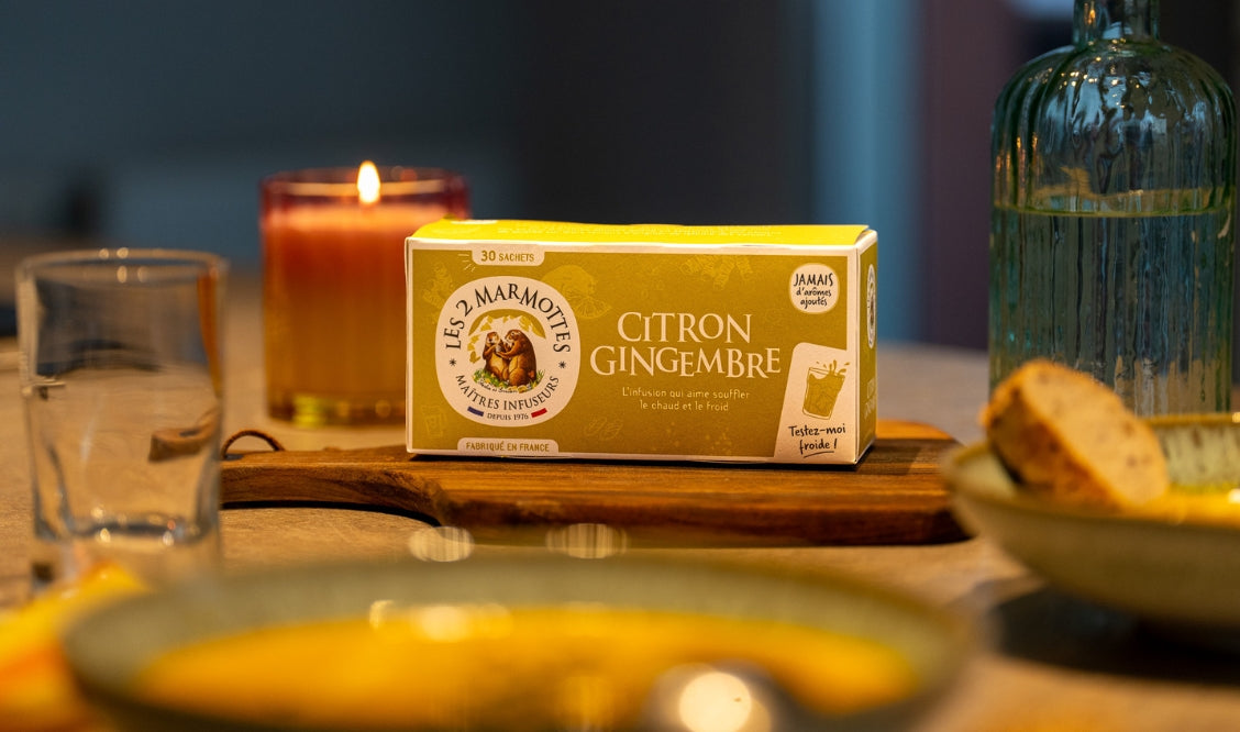 Velouté coco-carotte au Citron Gingembre : réconfortant à souhait