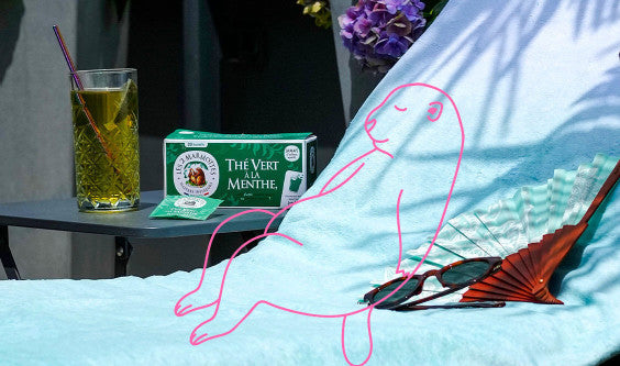 Un thé glacé à la menthe bio, sinon rien !