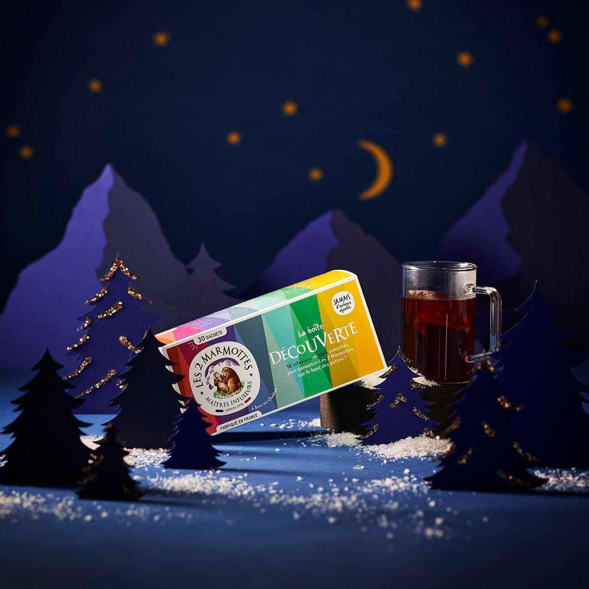 La boîte découverte est un format idéal pour un cadeau secret santa à moins de 10€.