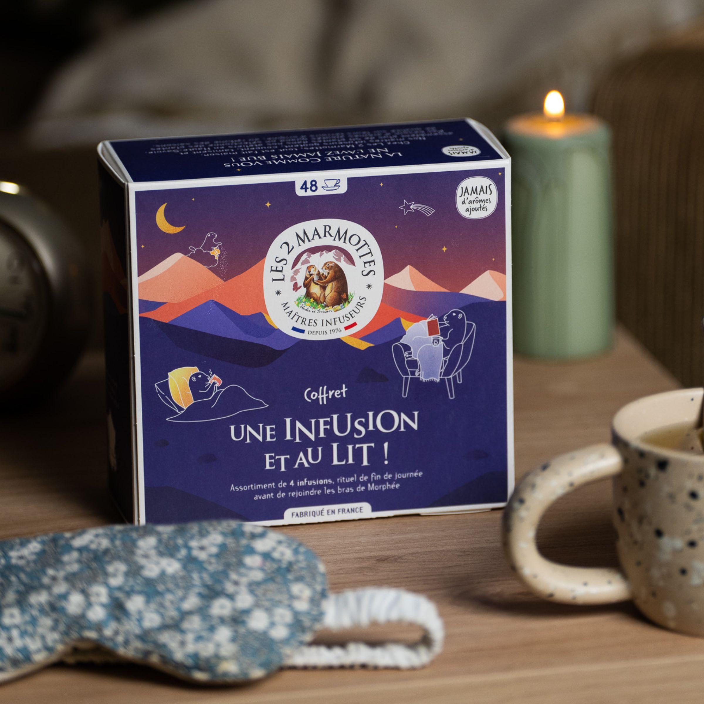 Petit coffret de tisanes pour la nuit