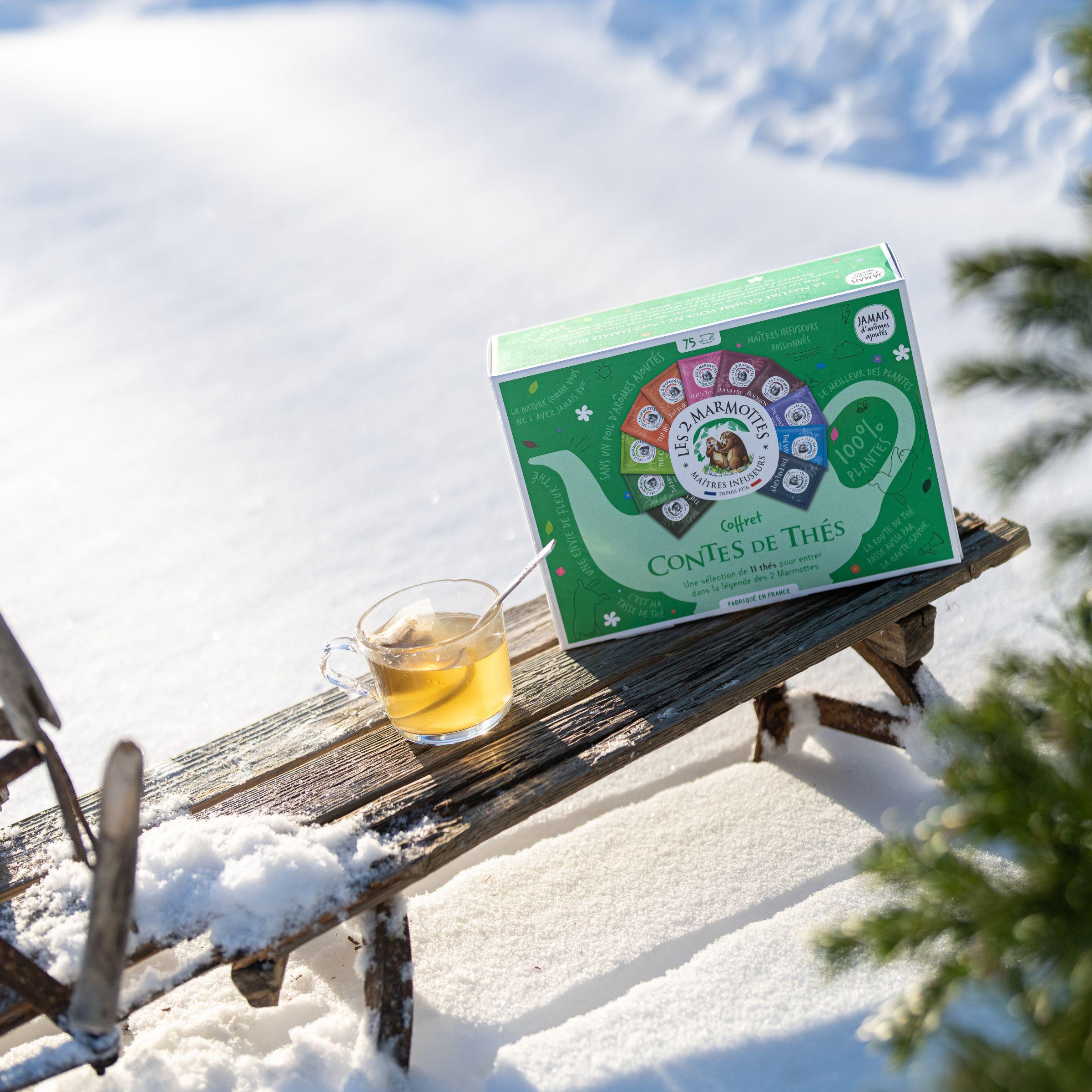 Coffret de thés à boire l'hiver