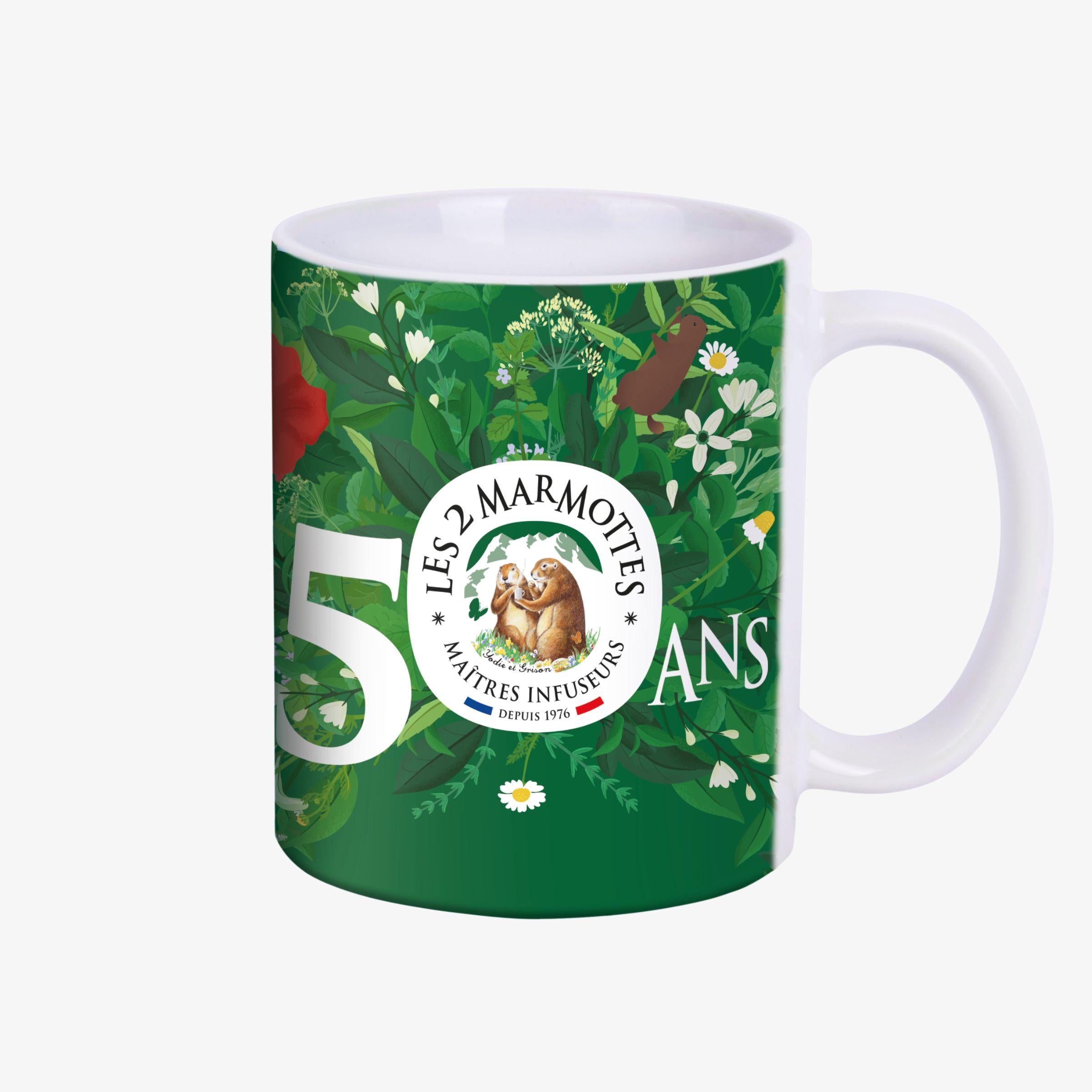 Mug collector 50 ans les 2 marmottes