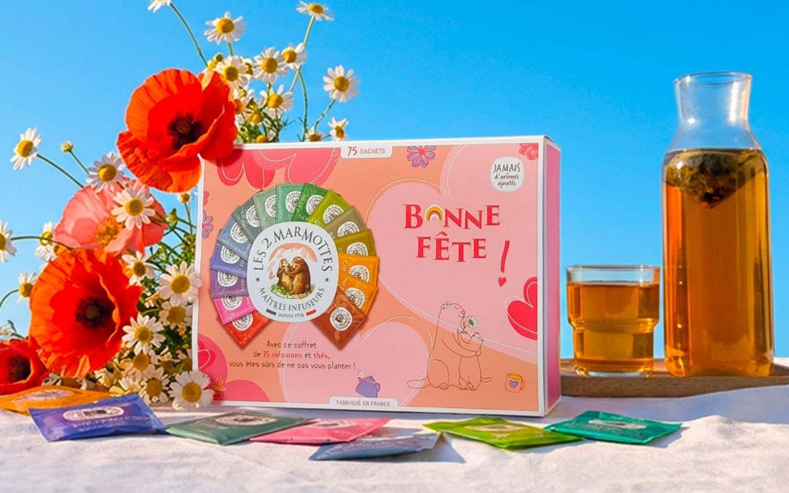 Coffret découverte tisanes et thés pour la Fête des Mères