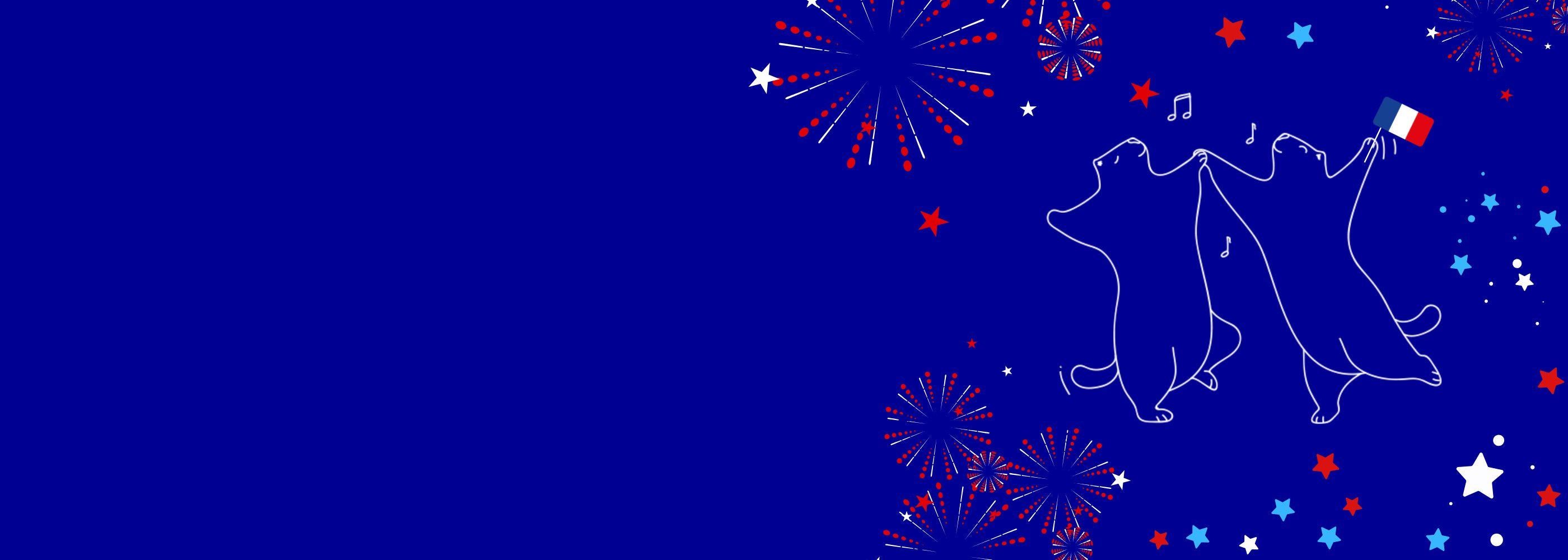 Offre cadeau 14 juillet : livraison offerte