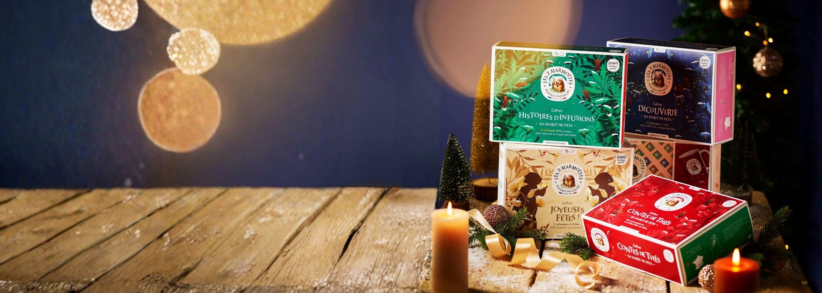 Coffrets cadeaux tisanes françaises