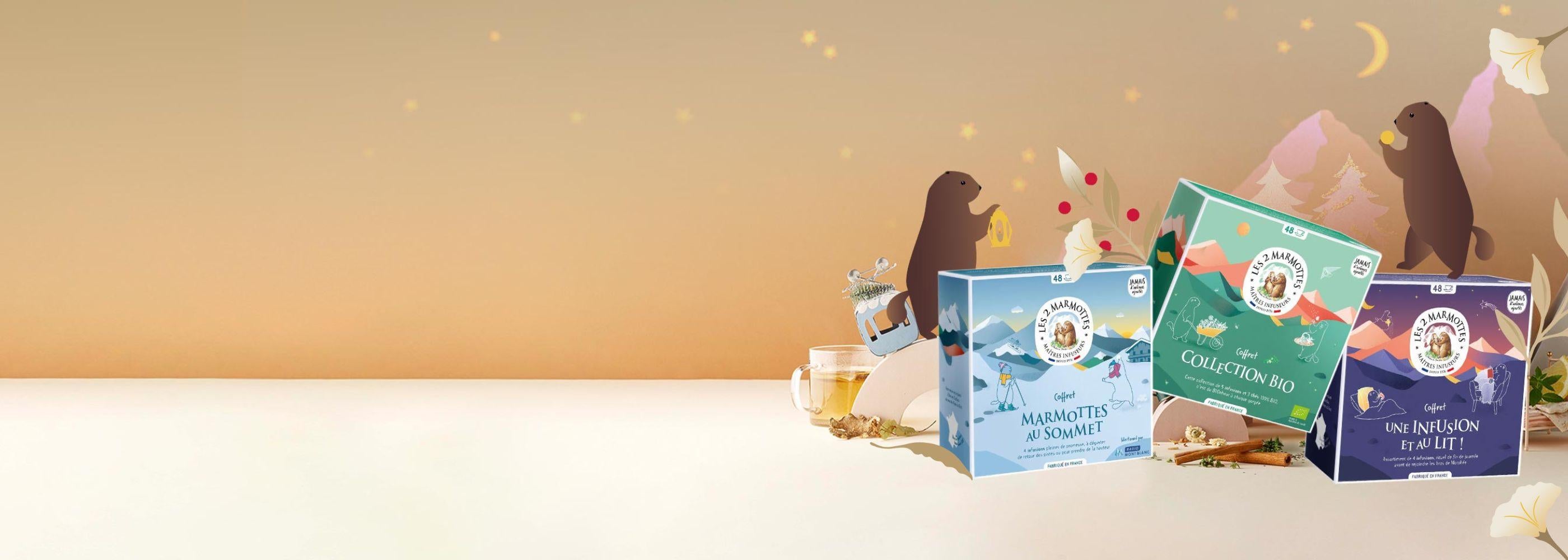 Idées cadeaux secret santa thés tisanes