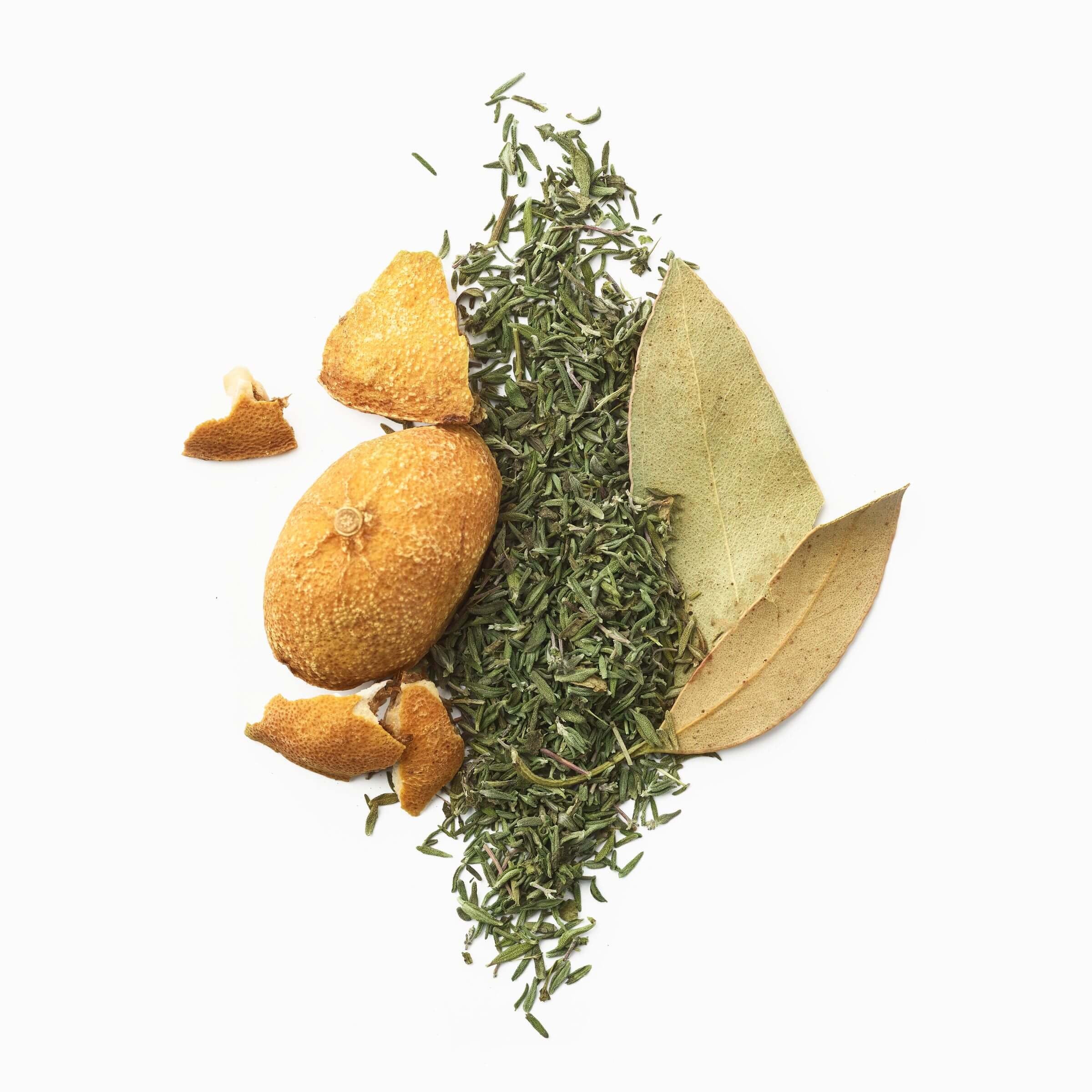 Tisane apres ski pour l'hiver : thym citron et eucalyptus