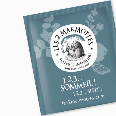 Sachet à l'unité infusion 1,2,3...sommeil