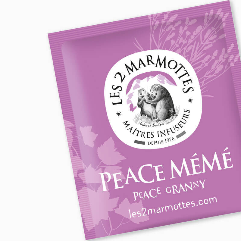 Sachet de tisane Peace Mémé