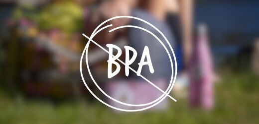 Gourde isotherme inox les 2 marmottes sans BPA sans bisphenol A