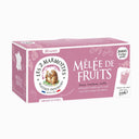 Infusion fruits rouges sans arômes ajoutés : Mêlée de Fruits, cassis framboise airelle