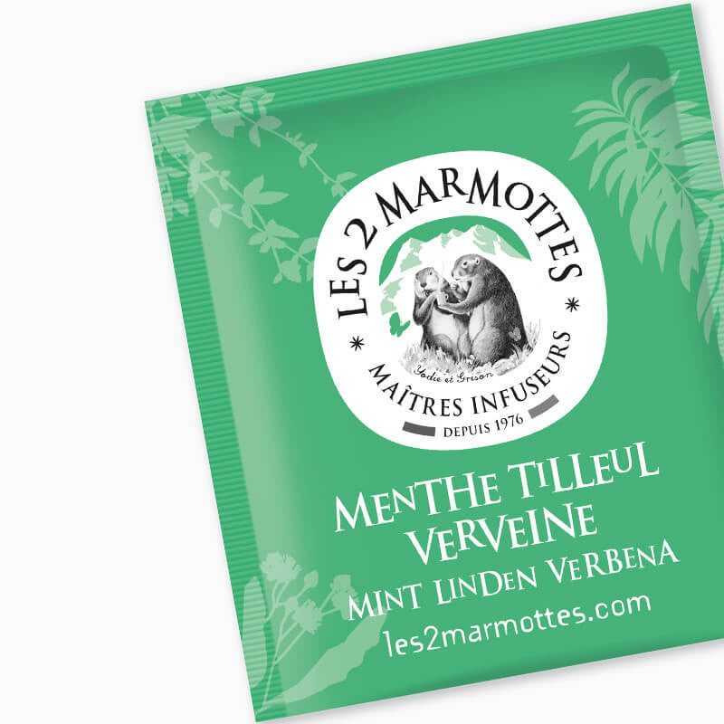 Boîte 100 sachets - Menthe Tilleul Verveine