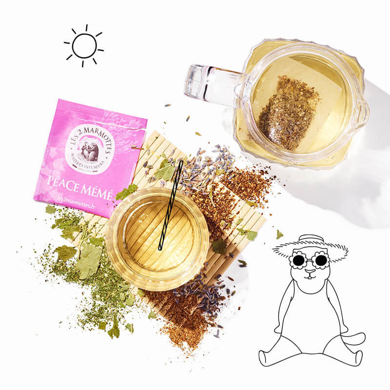 Testez Peace Mémé en version froide, la tisane glacée aux douces notes de lavande