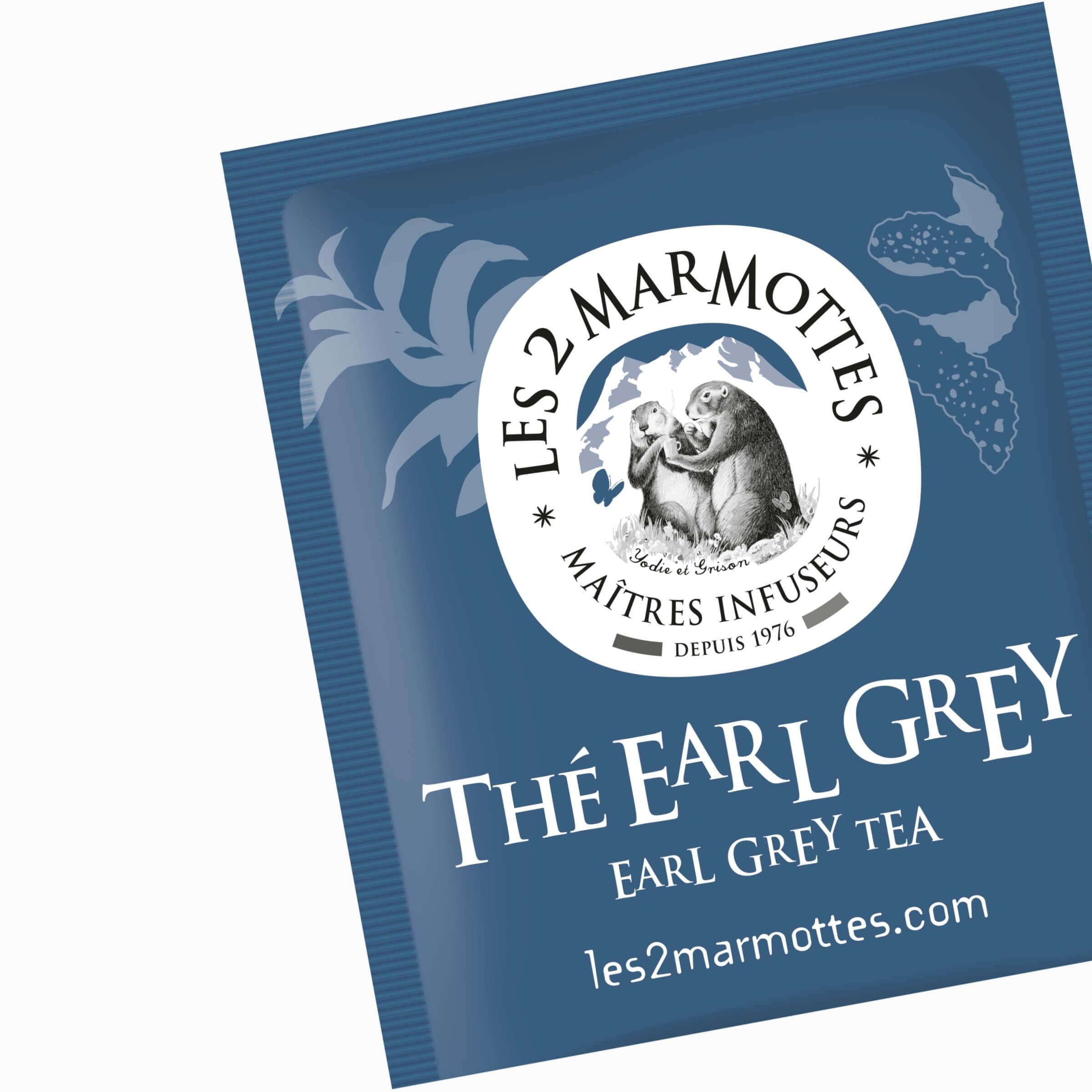 Sachet de thé bio earl grey