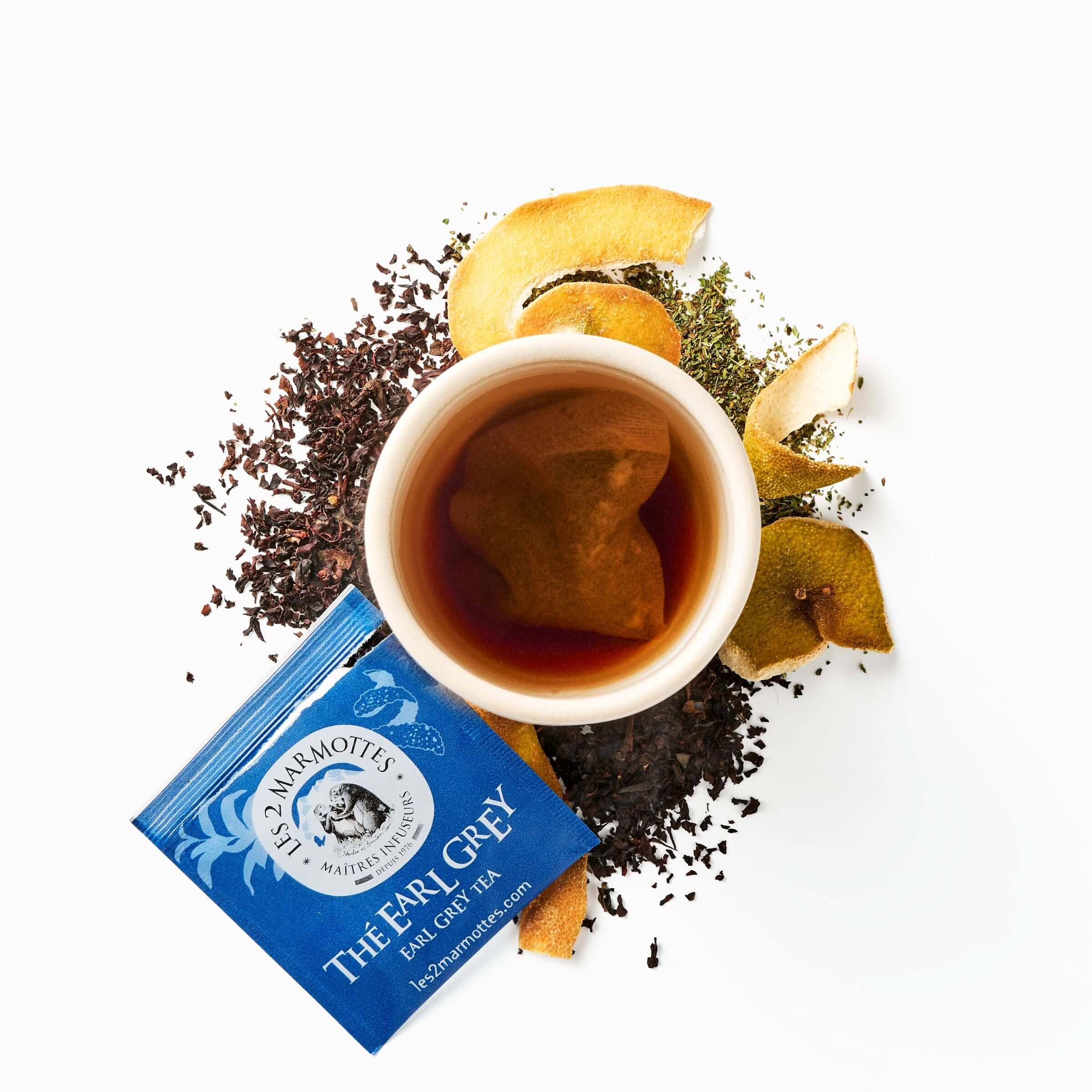 Tasse de earl grey pour le matin